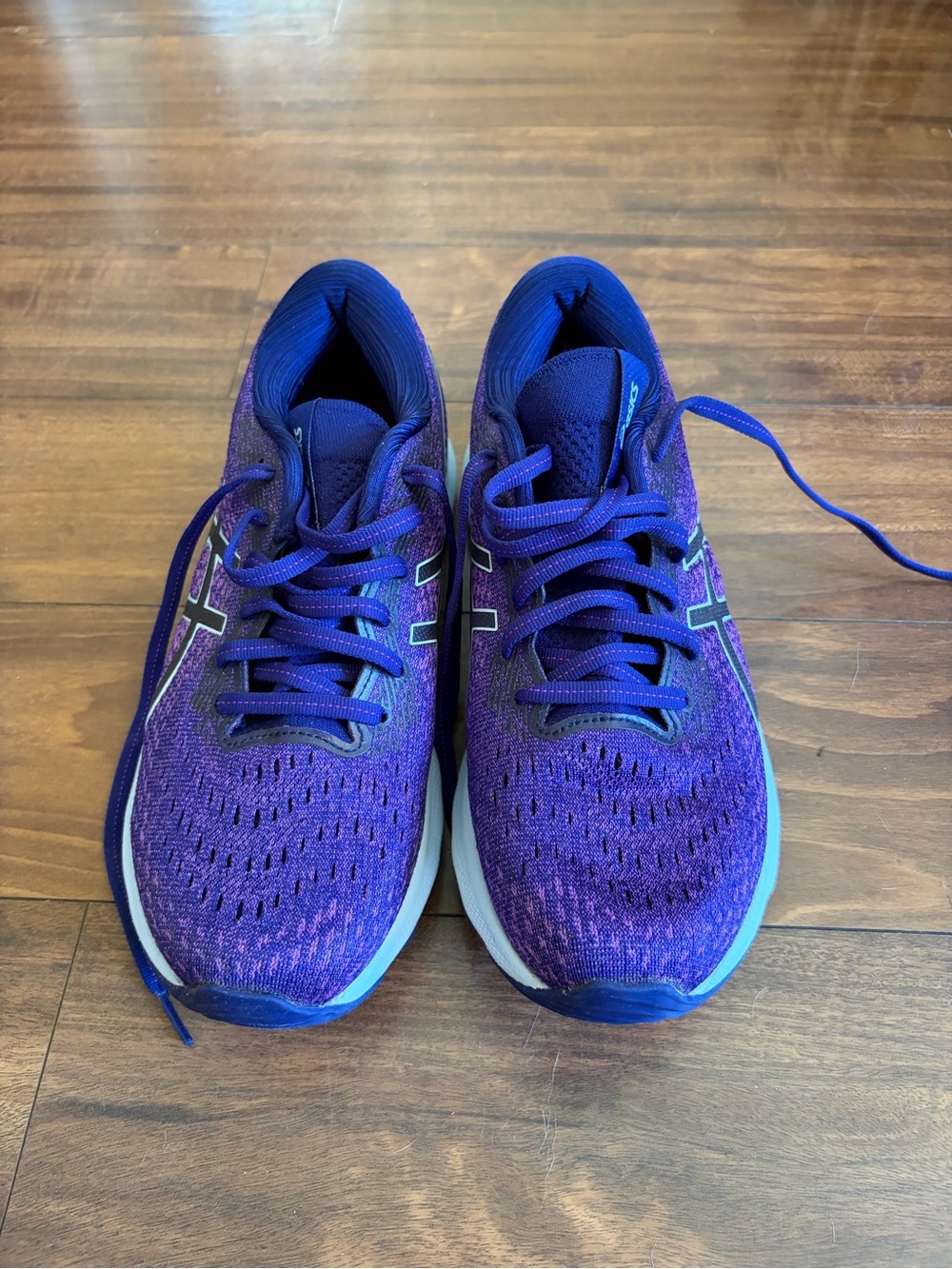 Purple ASICS Nimbus 24 Running Shoes